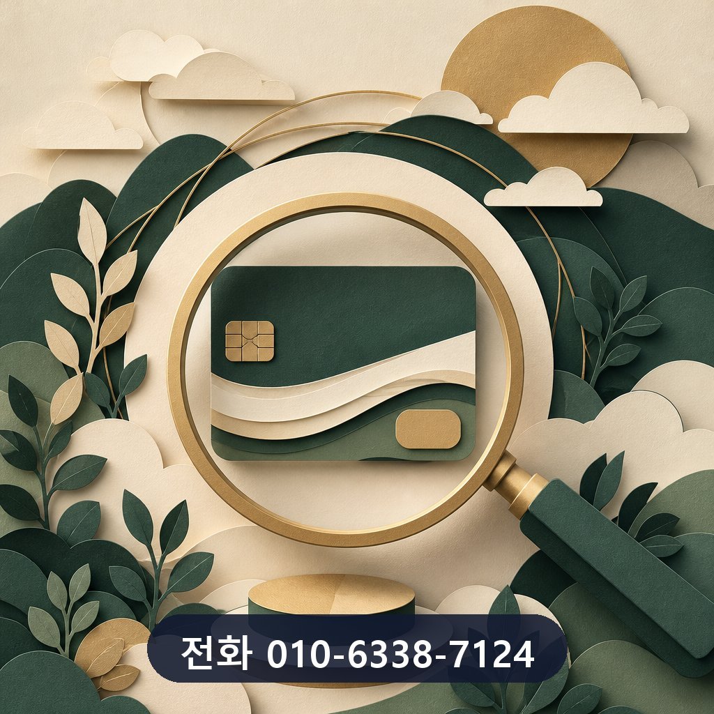 카드깡 하는 곳 한도 확인 이미지