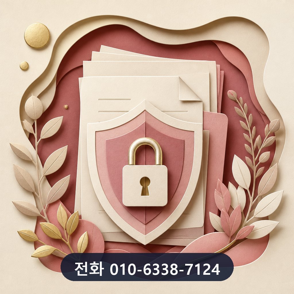 카드깡 하는 곳 개인정보 보호 이미지